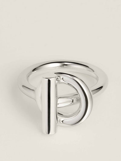 Hermès Echappee Hermes ring, medium model at Collagerie