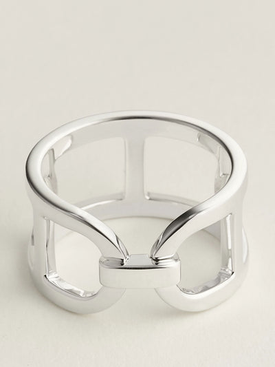 Hermès Ever Chaine d'ancre ring at Collagerie