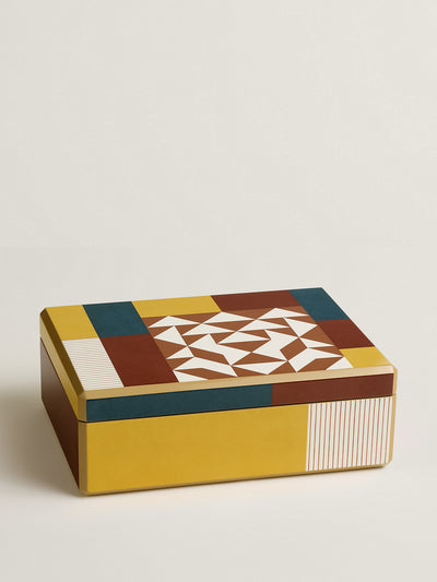 Hermès Facettes Lion watch box at Collagerie