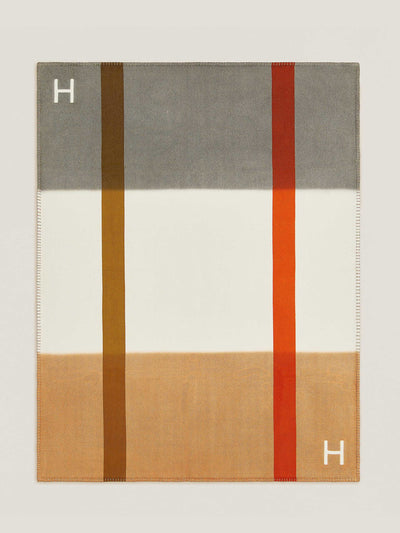 Hermès H Dye blanket at Collagerie