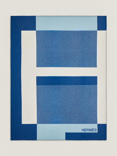 Hermès H Riviera blanket at Collagerie