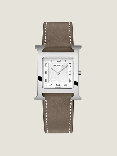 Hermès Heure H watch, medium model at Collagerie