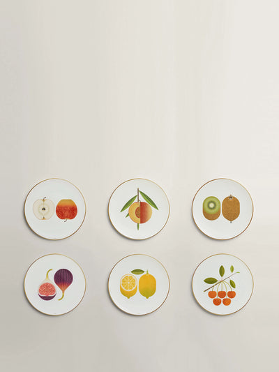 Hermès Kaorumi dessert plates (set of 6) at Collagerie