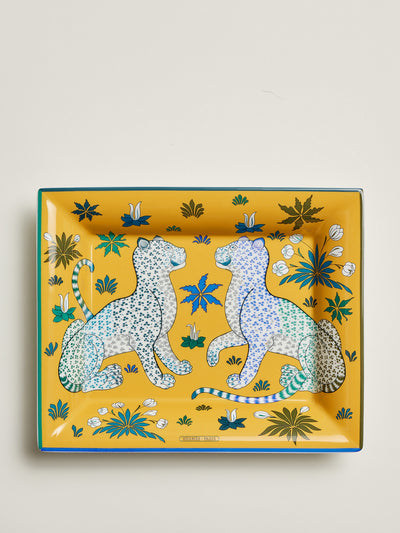 Hermès Les Leopards change tray at Collagerie