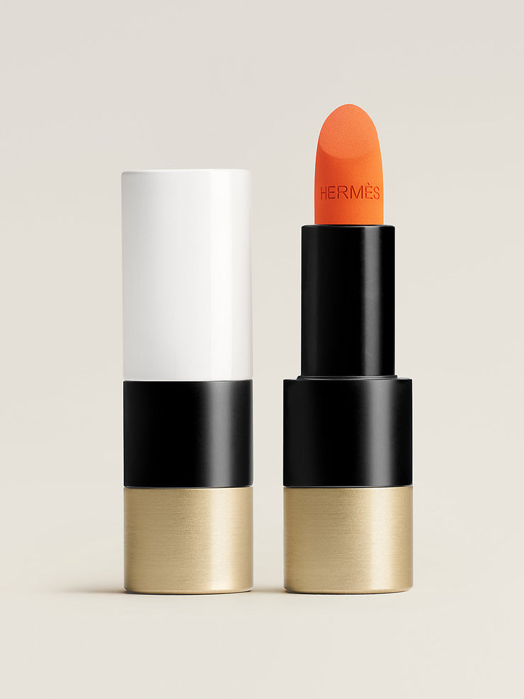 Matte lipstick orange boîte