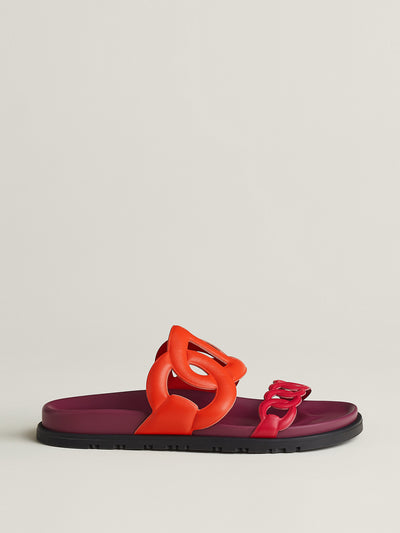 Hermès Nappa leather sandal at Collagerie