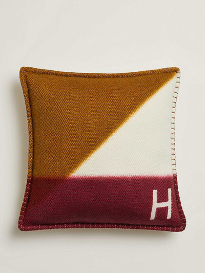 Hermès H Pythagore pillow at Collagerie