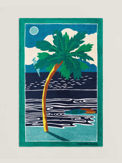 Hermès Tropiquet beach towel at Collagerie