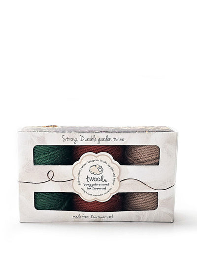 Highgrove Gardens Gardeners’ wool twine gift set (set of 3) at Collagerie