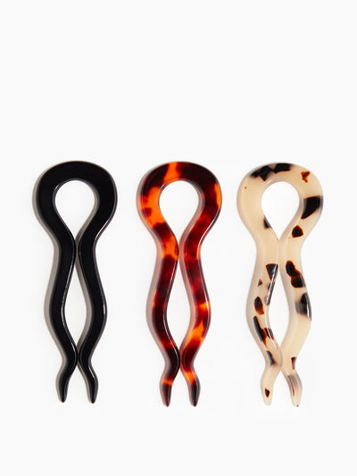 H&M Hair sticks (set of 3) at Collagerie