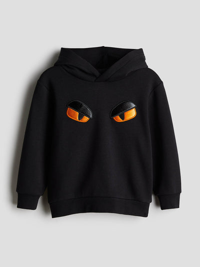 H&M Appliquéd hoodie at Collagerie