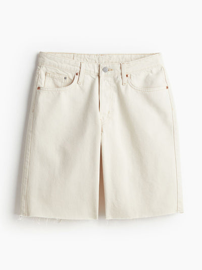 H&M Baggy Low Denim shorts at Collagerie