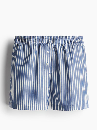 H&M Cotton boxer-style shorts at Collagerie