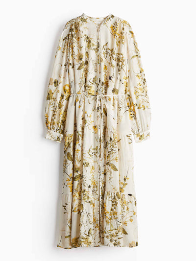 H&M Oversized crinkled dress at Collagerie