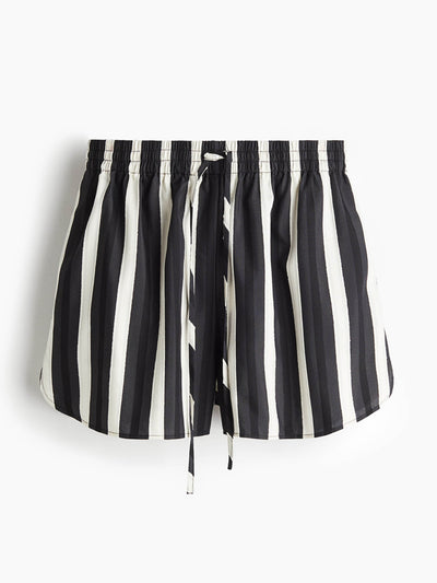 H&M Dobby-weave shorts at Collagerie