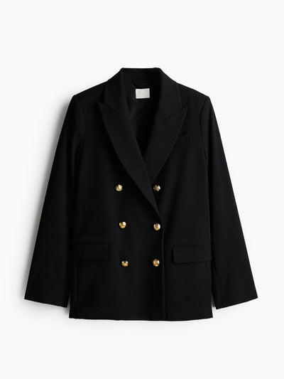 H&M Double-breasted blazer at Collagerie