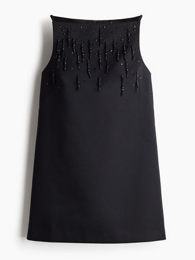 H&M Embellished mini dress at Collagerie