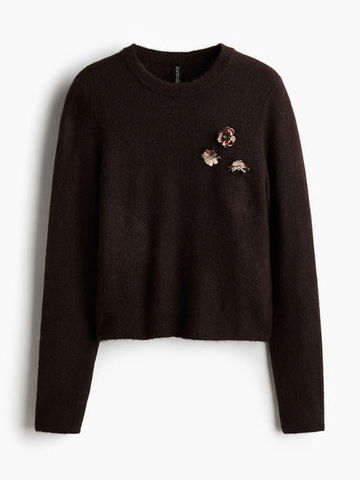 H&M Embellished sweater at Collagerie