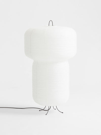 H&M Home Rice paper floor lamp at Collagerie