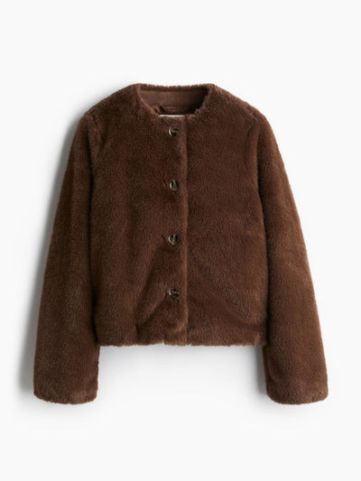 H&M Brown jacket at Collagerie