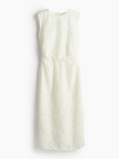 H&M Jacquard-weave dress at Collagerie