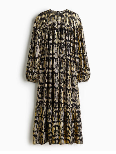H&M Jacquard-weave dress at Collagerie