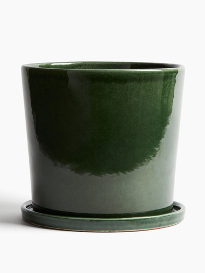 H&M Home Large plant pot and saucer at Collagerie