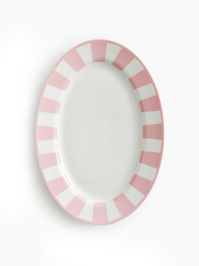 H&M Home Large porcelain serving plate at Collagerie
