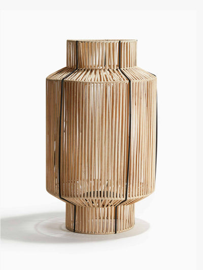 H&M Home Large rattan candle lantern at Collagerie