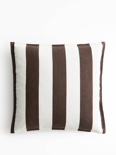 H&M Home Linen-blend cushion cover at Collagerie