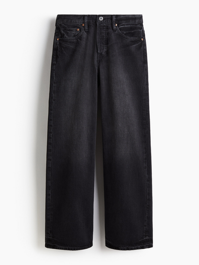 H&M Loose straight jeans at Collagerie