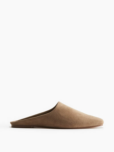 H&M Beige mules at Collagerie