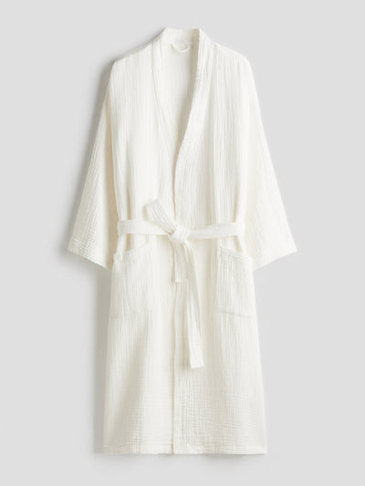 H&M Muslin dressing gown at Collagerie