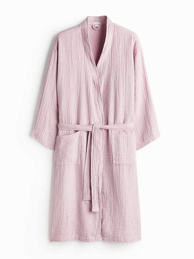 H&M Muslin dressing gown at Collagerie