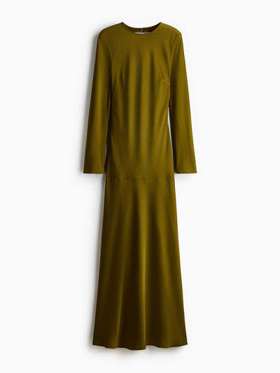 H&M Open-back tie-detail dress at Collagerie