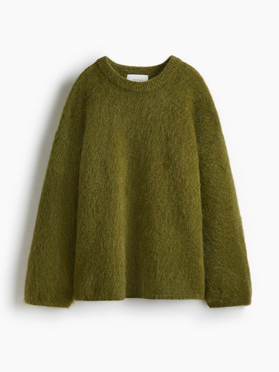 H&M Oversized mohair-blend jumper at Collagerie