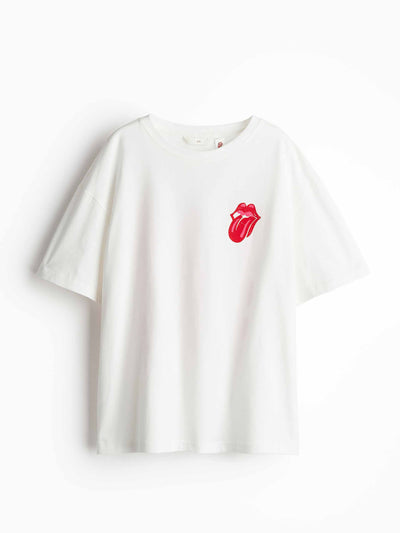 H&M Oversized printed T-shirt at Collagerie