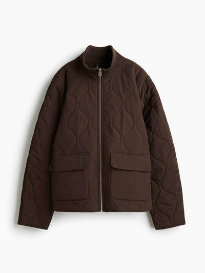 H&M Oversized quilted jacket at Collagerie