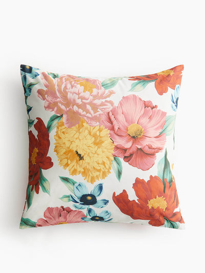 H&M Home Patterned cushion cover at Collagerie
