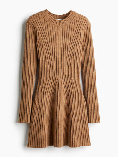 H&M Rib-knit dress at Collagerie