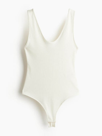 H&M Ribbed thong body at Collagerie