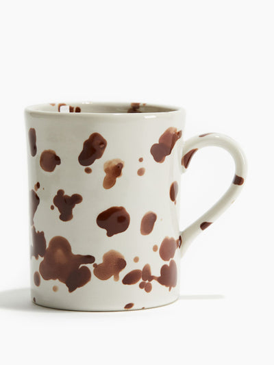 H&M Home Speckled-glaze stoneware mug at Collagerie