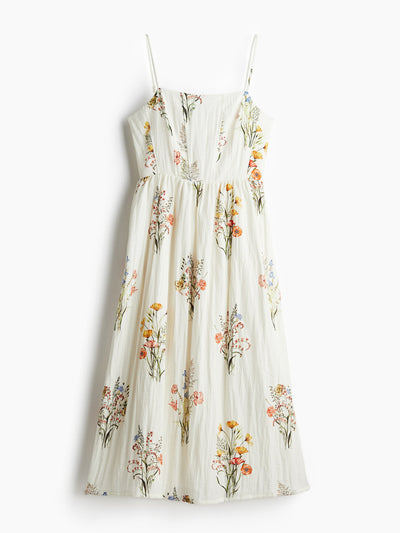 H&M Strappy midi dress at Collagerie