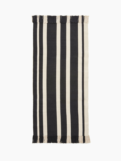 H&M Home Striped flatweave runner rug at Collagerie