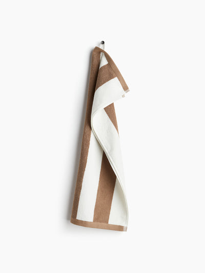 H&M Home Striped hand towel at Collagerie