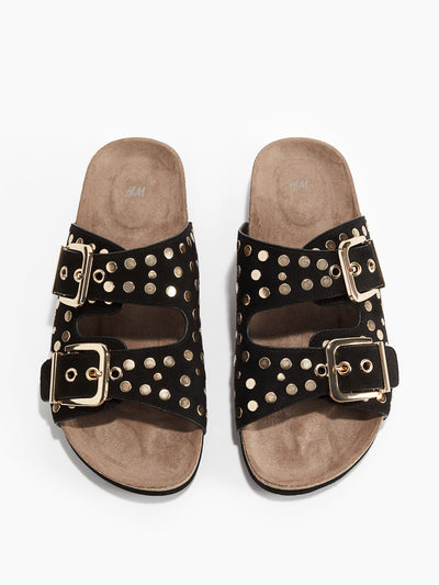 H&M Studded sandals at Collagerie