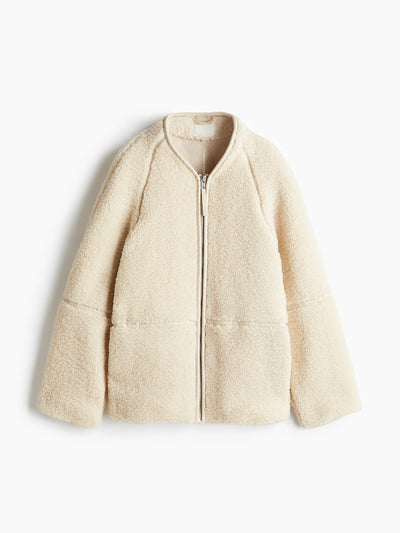 H&M Teddy jacket at Collagerie