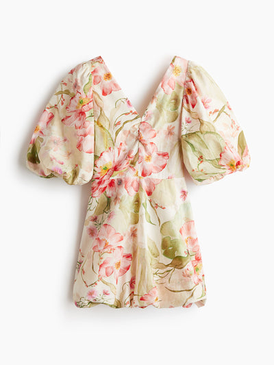 H&M Tie-back puffy dress at Collagerie