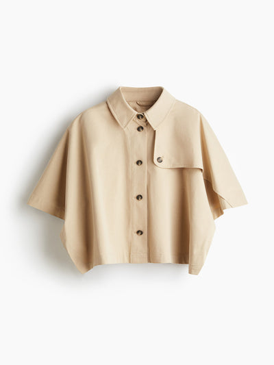 H&M Trench cape at Collagerie