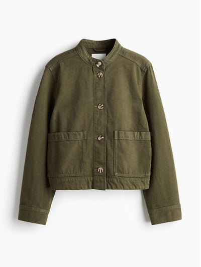 H&M Twill jacket at Collagerie